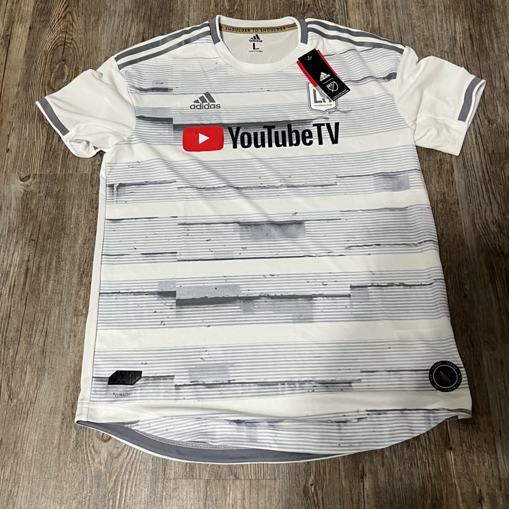 Adidas Los Angeles FC soccer Jersey, Mens size L (New) authentic version